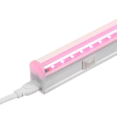 Фито светильник LED Т5 873 мм 14W IP20 для растений c выключателем и шнуром серия ECO