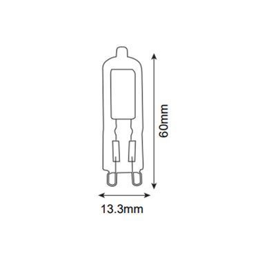 LED лампа 6Вт G9 2700K серія STANDART