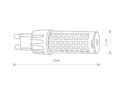 LED лампа Nowodvorski 7Вт G9 4000K серия STANDART