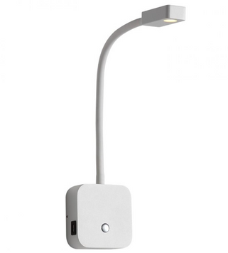 Світильник настінний бра 3Вт+USB 3000К 565х40мм IP20 серія PROFESSIONAL