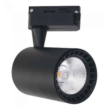 Трековый светильник LED 10W 4200K 24&deg; IP20 черный серия ECO
