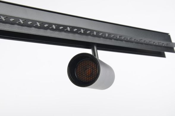 Магнітний трековий LED світильник 7Вт 36&deg; 1800К 2700К 3000К 4000К 48х118мм IP20 48V чорний серія PROFESSIONAL