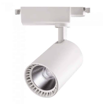 Трековый светильник LED 18W 4200K 24&deg; IP20 белый серия ECO