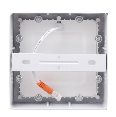 LED светильник накладной 6W 6400К квадрат серия ECO