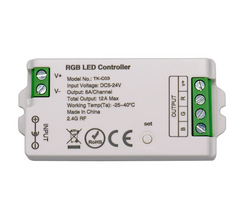 LED контролер RGB DC5-24V 12A серія Standart