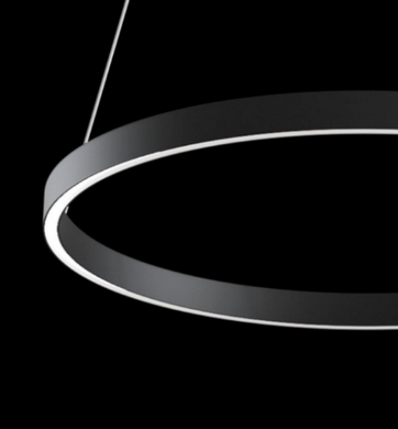 Кільцевий LED світильники 30Вт 4000К IP20 Ø600х600-1500мм серія PROFESSIONAL чорний