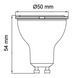 LED лампа 10Вт GU10 4200K MR16 серія STANDART