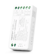 Контролер димер 2 в 1 White/CCT 2.4GHz + PUSH DIMM 12-48В серія Standart