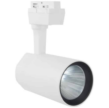 Трековый светильник LED 20W 4200K 24&deg; IP20 белый серия ECO