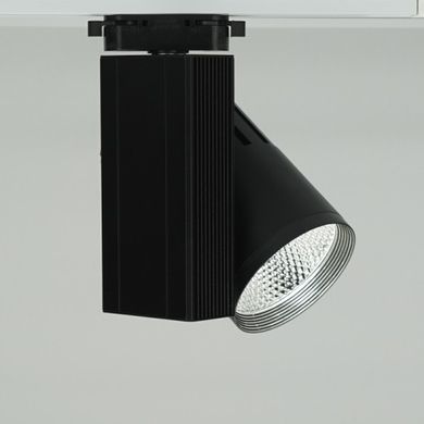 Трековый светильник LED 40W 4000K 35° черный серия Standart