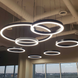 Кольцевой LED светильники 130Вт 4000К 5500K IP54 &Oslash;1500х70мм серия PROFESSIONAL