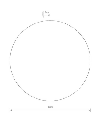 Настінний LED світильник NOWODVORSKI 12W 3000K IP20 серія PROFESSIONAL