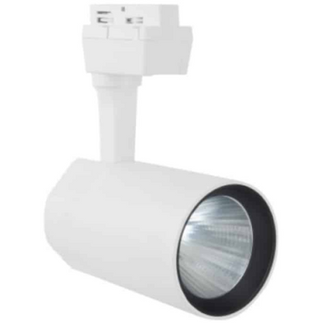 Трековый светильник LED 30W 4200K 24&deg; IP20 белый серия ECO