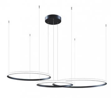 Кольцевой LED светильники 162Вт 3000К 4000K IP20 &Oslash;700/&Oslash;900/&Oslash;1100х600-1500мм серия PROFESSIONAL белый/черный/алюминиевый