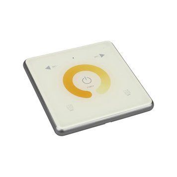 Панель управления CCT 2.4G для модульной системы 88х86х9,3мм белая серия PROFESSIONAL