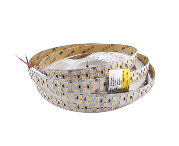 LED лента  двухрядная RISHANG 2835 240led IP20 4000K 24V 18W/m 2575lm/m серія RD