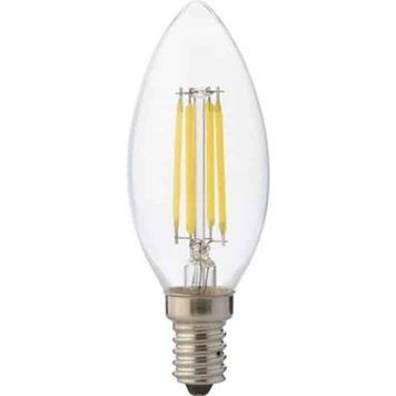 LED лампа филаментная 4Вт E14 2700K C37 98х35мм серия STANDART