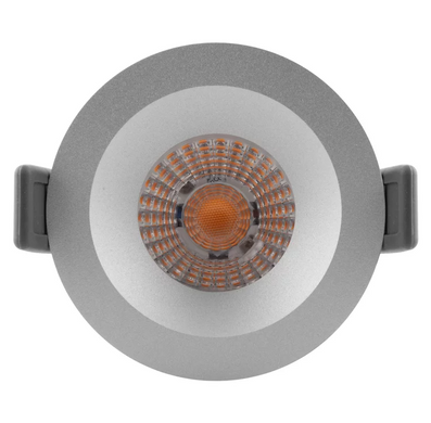 Точковий врізний LED світильник LEDVANCE 8W 3000K 36&deg; IP44/20 серія PROFESSIONAL сірий