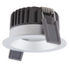 Точковий врізний LED світильник LEDVANCE 8W 3000K 36&deg; IP44/20 серія PROFESSIONAL сірий