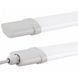 Линейный LED светильник 36W 4200K 6400K 1260x45 мм IP65 серия Standart