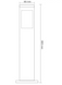 Садово-парковый светильник для ламп 1xE27 90х800мм серия Standart