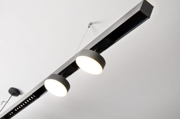 Трековий підвісний LED світильник 4Вт 3000К 4000К IP42 чорний RAL серія PROFESSIONAL