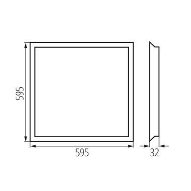 LED панель BLINGO UIP 125LM 60NW KANLUX