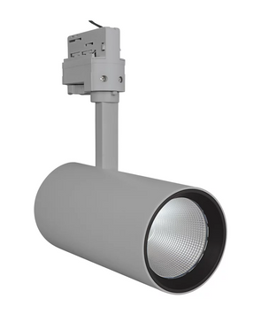 Трековый светильник LED 35W 3000К 4000K 24&deg; IP20 серия PROFESSIONAL серый