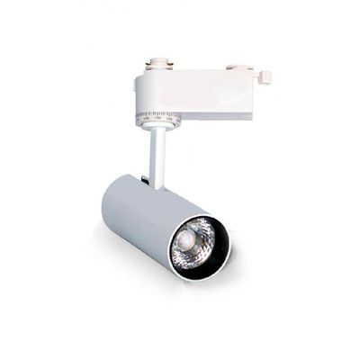 Трековый светильник LED 10W 4200K 24° белый серия Standart