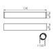 Линейный профильный LED светильник ALIN 4LED 1X120-SR KANLUX