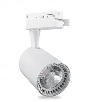 Трековый светильник LED 12W 4000K 35&deg; белый серия Standart
