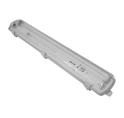 Корпус светильника IP65 для 2 LED ламп 600 мм T8 G13