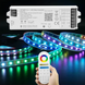 LED контролер універсальний Dim+RGB+CCT 15A Wi-Fi+Bluetooth+RF2,4G серія Standart