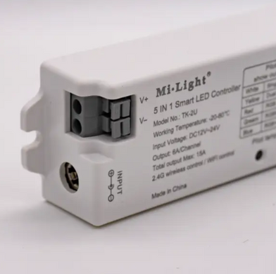 LED контролер універсальний Dim+RGB+CCT 15A RF 2,4G серія Standart