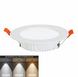 LED светильник встроенный 24W с переключателем цвета 3000K 4000K 6500K круг серия STANDART
