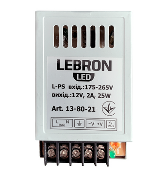 Блок питания 36W 12V IP20 серия Standart