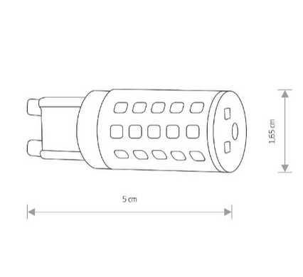LED лампа Nowodvorski 4Вт G9 4000K серия STANDART
