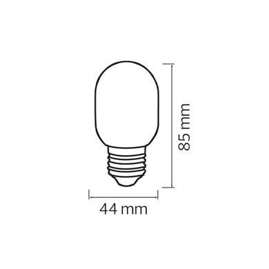 LED лампа 2Вт E27 рожева 35Лм серія STANDART