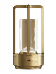 Настільний LED світильник 5Вт 2700К-6500K Ø90х175мм золотий серія PROFESSIONAL