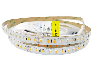 LED стрічка RISHANG CRI90 2835 128led IP20 3000K 24V 12W/m 1434lm/m серія RD