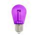 LED лампа 2Вт E27 фиолетовая 30Лм серия STANDART