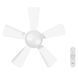 CEILING FAN LESTE 445MM 21W CCT OSRAM