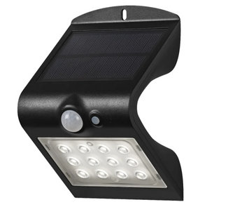 Фасадний LED світильник з датчиком руху IP65 ENDURA FL BUTTERFLY SOL SEN BL 1.5W 840 LEDVANCE