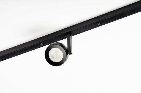 Магнитный трековый LED светильник 5Вт 24&deg; 3000К 4000К 30,5х57мм IP20 48V черный серия PROFESSIONAL