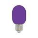 LED лампа 2Вт E27 фіолетова 23Лм серія STANDART