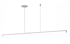 Лінійний профільний LED світильник 15W 3000К 4000K 800х600-1500мм IP20 серія PROFESSIONAL білий/чорний/алюмінієвий