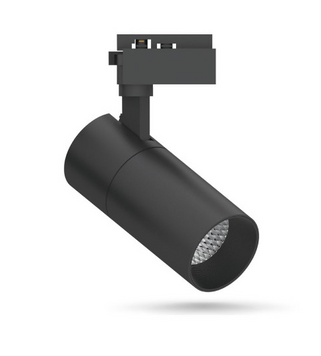Трековый светильник LED 30W 4000K 35&deg; IP40 черный серия ECO