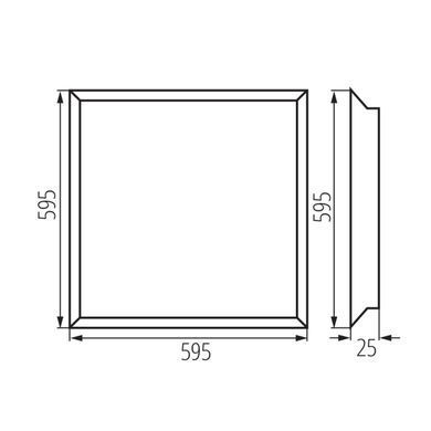 LED панель BLINGO U24W 4000 60NW KANLUX