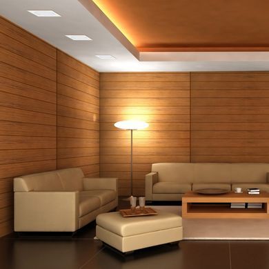 LED светильник встроенный 5W 4000К круг серия STANDART