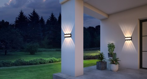 Фасадный LED светильник 15Вт 4200К 220х80х53мм серия Standart